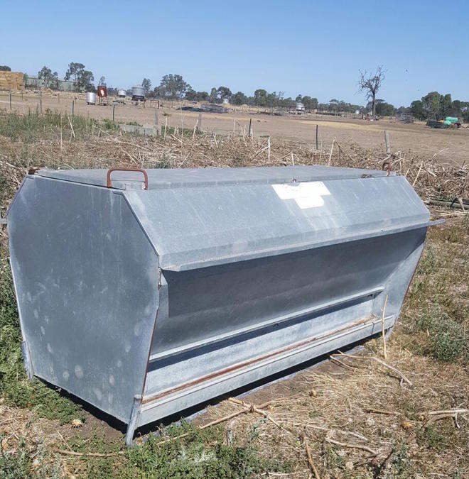 Galvanised Lick Feeders, 1.2 Tonne. 12 to choose from. Farm Tender